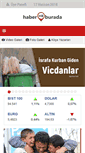 Mobile Screenshot of haberburada.net